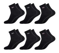 FILA Lot de 6 Paires de Chaussettes Sport Courtes et Longues (Low93 Noir, numeric_43)