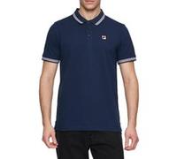 FILA Lubbeek Polo Shirt Black Iris Taille: S | Polos Outlet | Homme | Le Noir