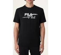 FILA Manta Regular Graphic T-shirt Black Taille: S | T-Shirts Outlet | Homme | Le Noir