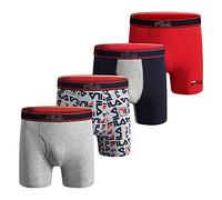 Fila Men's 4-Pack 95% Cotton, 5% Spandex Briefs, AOP, XX-Large