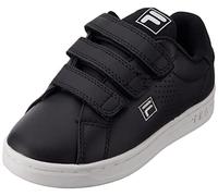 Fila Mixte enfant Crosscourt 2 Nt Velcro Kids Basket, Noir, 28 EU