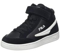 Fila Mixte enfant Fila Crew Velcro Mid Kids Basket, Noir, 35 EU