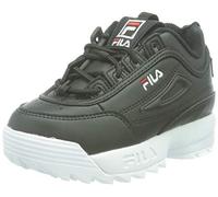 Fila Mixte enfant Sneaker, Synthetic, Noir, 30 EU