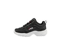 FILA Mixte Enfant Strada Low Teens Sneaker, Noir, 37 EU