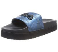 FILA Morro Bay Zeppa F Pantoufles pour Femme Mocassin, Black Snake, 38 EU