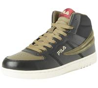 FILA Homme Noclaf Mid Basket, Black Olive Night, 41 EU