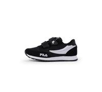 FILA Orbit Revolution Velcro Kids Basket, Black, 32 EU
