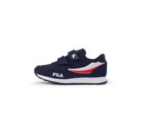 FILA Orbit Revolution Velcro Kids Basket, Navy, 34 EU