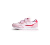 FILA Orbit Revolution Velcro Kids Basket, Pink A Boo Pink Marshmallow, 30 EU