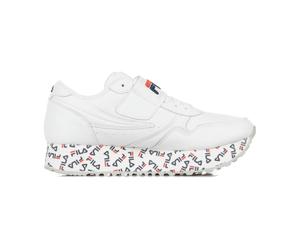 Fila - Orbit Wedge Strap - Femme - Chaussures - Blanc - Taille: 39 EU