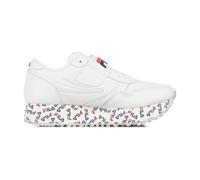 Fila - Orbit Wedge Strap - Femme - Chaussures - Blanc - Taille: 41 EU