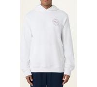 FILA Parella Relaxed Graphic Hoodie Bright White Taille: S | Sweatshirts à capuche Outlet | Homme | Blanche