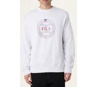 FILA Parella Relaxed Graphic Sweatshirt Bright White Taille: S | Pulls Outlet | Homme | Blanche