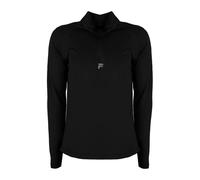 Fila - Polo Ajusté pour Homme avec Fermeture Éclair et Cordons Réglables - Homme - Tops - Noir - Taille: S