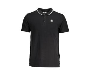 Fila - Polo Élégant avec Détails Contrastés - Homme - Tops - Noir - Taille: M