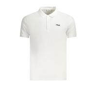 FILA Polo Sunchon pour Homme, Blanc éclatant., S