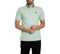 Fila Pour des hommes Polo basique Achille Heritage Tape, vert