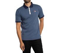 Fila Pour des hommes Polo classique à rayures vintage BB1, Bleu
