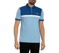 Fila Pour des hommes Polo Mattia à empiècements contrastés, Bleu
