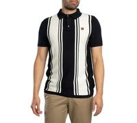 Fila Pour des hommes Polo tricoté style bowling entre copains, Noir