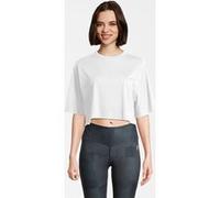 FILA Recanati Cropped Shirt Bright White Taille: L | Hauts de sport Outlet | Femme | Blanche