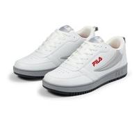 FILA Baskets Rega NF pour Homme, Blanc/Gris, Violet, 40 EU, Manchon Blanc Gris Violet, 40 EU