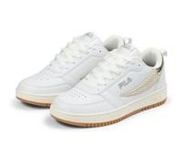 FILA Baskets Rega NF WMN pour Femme, Blanc, doré, Blanc Antique, 40 EU, Blanc doré Antique, 40 EU