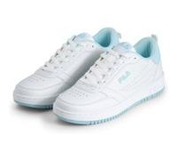 FILA Rega WMN Baskets pour Femme Blanc/Bleu Brillant Taille 37 EU, White Blue Glow, Taille 37