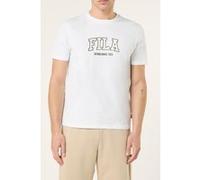 FILA Rifredi Regular Graphic T-shirt Bright White Taille: M | T-Shirts Outlet | Homme | Blanche