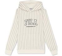 FILA Rifredi Relaxed Graphic Pinstriped Hoodie Egret / Black Iris Taille: 146/152 | Pulls Outlet | kids | Le Noir