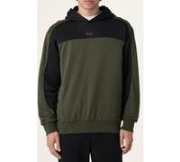 Fila Sweatshirt à capuche Rivoli Loose Blocked Noir Taille M Homme