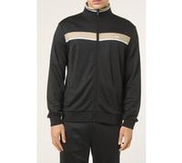 FILA Sagano Regular Taped Track Jacket Black-white Pepper Taille: S | Sweatshirts à capuche Outlet | Homme | Le Noir