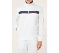 FILA Sagano Regular Taped Track Jacket Bright White-black Iris Taille: L | Sweatshirts à capuche Outlet | Homme | Mauve
