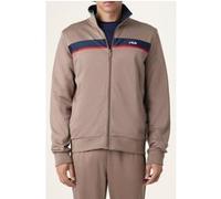 FILA Sagano Regular Taped Track Jacket Taupe Gray Taille: 2XL | Sweatshirts à capuche Outlet | Homme | Le Noir