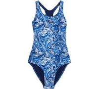FILA Saki Aop Racer Back Swimsuit Blue Acrylic Aop Taille: S | Maillots une pièce Outlet | Femme | Bleu
