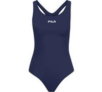 FILA Saki Racer Back Swimsuit Medieval Blue Taille: M | Maillots une pièce Outlet | Femme | Bleu