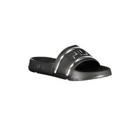 Fila Claquettes femme Morro Bay Logo Noir-Argent Taille 38