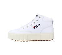 Fila - Sandblast Mid Baskets pour Femmes - Femme - Chaussures - Blanc - Taille: 38 EU