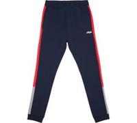 FILA Sausalito Sweat Pants With Block Stripes Black Iris-true Red Taille: XS | Pantalons de survêtement Outlet | Homme | Le Noir