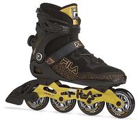 FILA SKATES 010622080 Legacy QF Inline Skate Men's Black/Gold Size EU 47.5