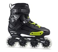 FILA SKATES NRK Fun Inline Skate Unisex, Black/Yellow/Magenta, 42.5