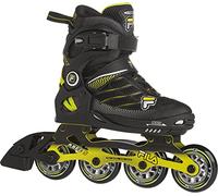 fila skates Roller Fila jr wizy alu Noir/Lime T32-35