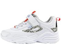 FILA Skye V Kids Baskets Blanc/Noir Taille 34 EU, White Black, 34 EU