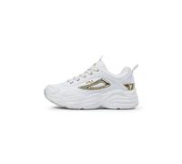 FILA Skye ZP WMN Baskets pour Femme Blanc/doré Taille 41 EU, Or Blanc., 41 EU