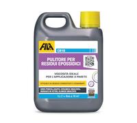 FILA Solutions CR10 Nettoyant Résidus Époxy Grès Carrelage - 1L | Détergent haute viscosité pour éliminer bavures, auréoles et résidus de joint époxy sur carrelage et grès