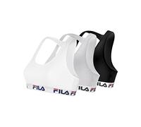 Fila Soutien-Gorge Sport, Brassière Femme, Running, Training (Lot de 3)