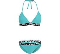FILA Split Triangle Bikini Haut, Baltique, M Femmes