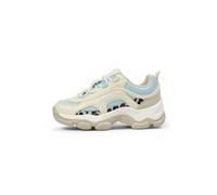 FILA Strada Dreamster CB Teens Basket, Blanc et Bleu Antique, 36 EU