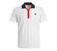 Fila Stripes Polo Blanc/Bleu 48-S