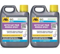 FILA Surface Care Solutions CR10 Nettoyant Professionel pour Residus Epoxy 1 L (Lot de 2)